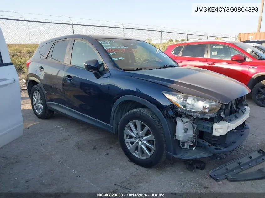 2016 Mazda Cx-5 Touring VIN: JM3KE4CY3G0804393 Lot: 40529508