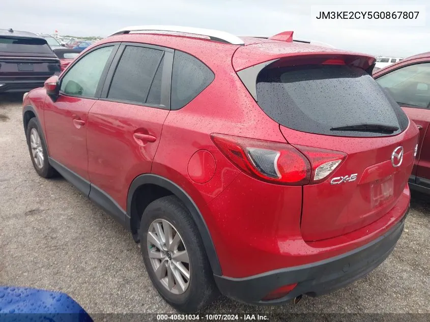 JM3KE2CY5G0867807 2016 Mazda Cx-5 Touring