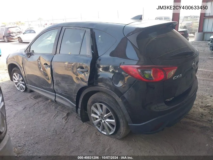 JM3KE2CY4G0633450 2016 Mazda Cx-5 Touring