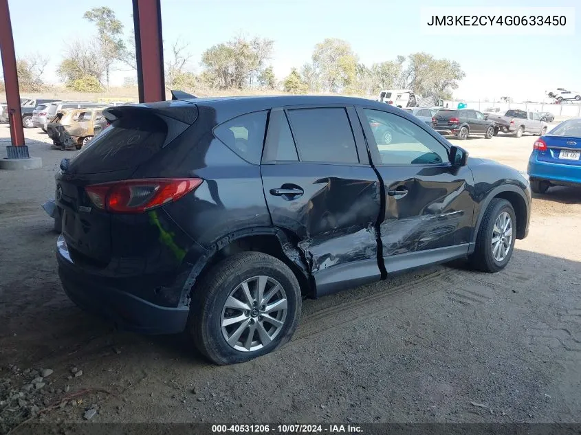 JM3KE2CY4G0633450 2016 Mazda Cx-5 Touring