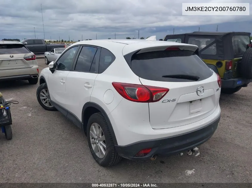 JM3KE2CY2G0760780 2016 Mazda Cx-5 Touring