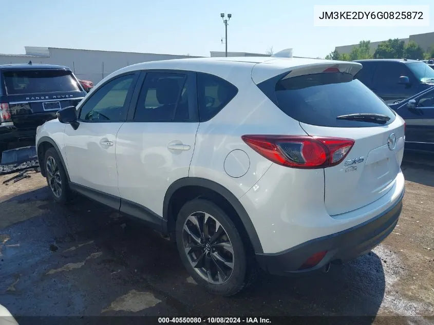 2016 Mazda Cx-5 Grand Touring VIN: JM3KE2DY6G0825872 Lot: 40550080