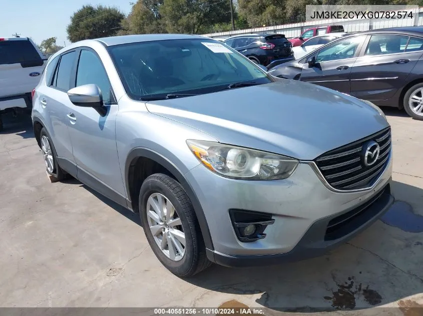 2016 Mazda Cx-5 Touring VIN: JM3KE2CYXG0782574 Lot: 40551256