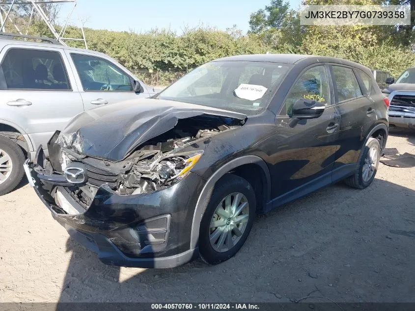 2016 Mazda Cx-5 Sport VIN: JM3KE2BY7G0739358 Lot: 40570760