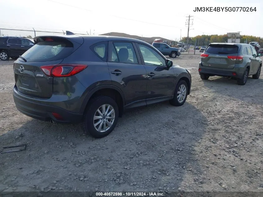 2016 Mazda Cx-5 Sport VIN: JM3KE4BY5G0770264 Lot: 40572598