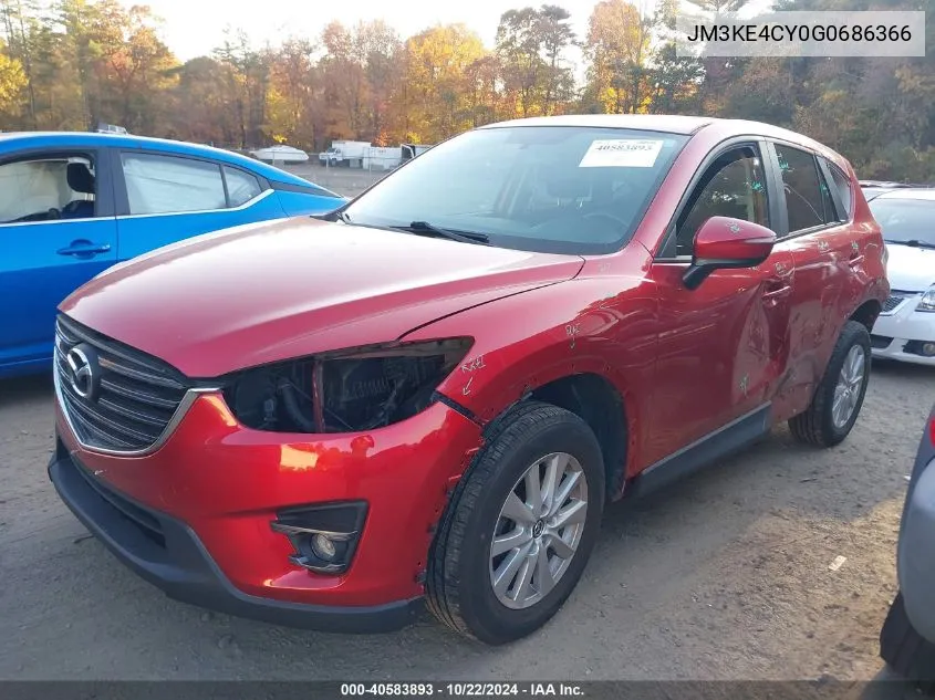 2016 Mazda Cx-5 Touring VIN: JM3KE4CY0G0686366 Lot: 40583893