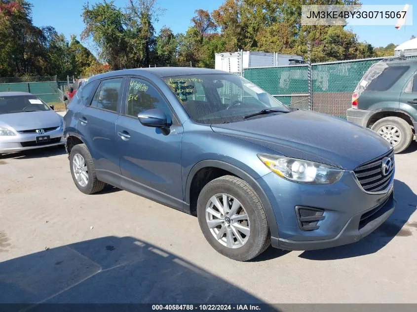 2016 Mazda Cx-5 Sport VIN: JM3KE4BY3G0715067 Lot: 40584788