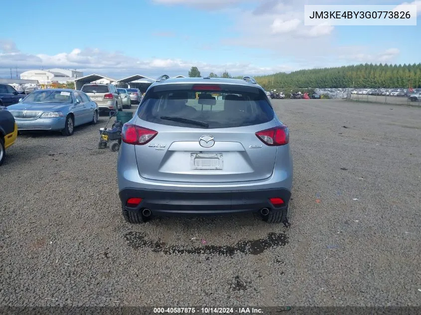 2016 Mazda Cx-5 Sport VIN: JM3KE4BY3G0773826 Lot: 40587875