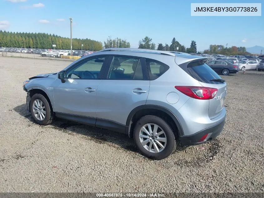 2016 Mazda Cx-5 Sport VIN: JM3KE4BY3G0773826 Lot: 40587875