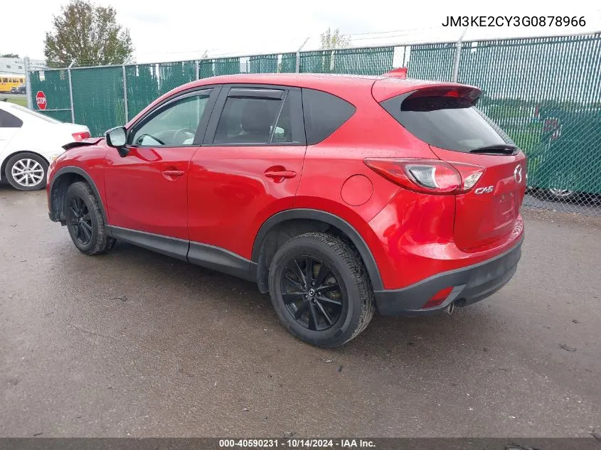 2016 Mazda Cx-5 Touring VIN: JM3KE2CY3G0878966 Lot: 40590231