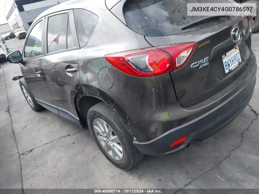 JM3KE4CY4G0786597 2016 Mazda Cx-5 Touring