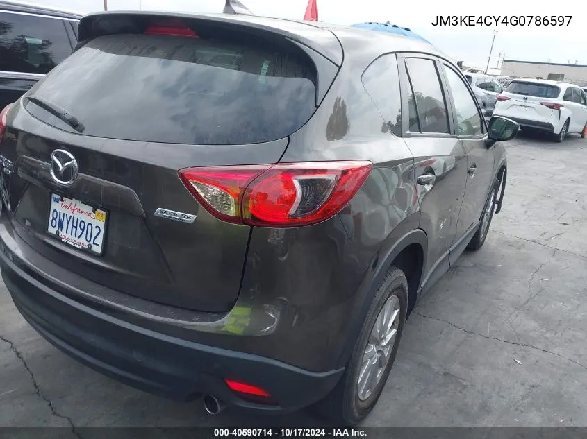 JM3KE4CY4G0786597 2016 Mazda Cx-5 Touring