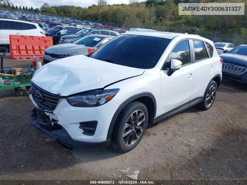 2016 Mazda Cx-5 Grand Touring VIN: JM3KE4DY3G0631327 Lot: 40608572