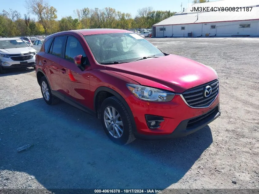 2016 Mazda Cx-5 Touring VIN: JM3KE4CY8G0821187 Lot: 40616378