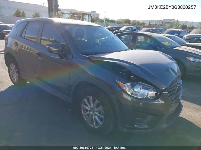 2016 Mazda Cx-5 Sport VIN: JM3KE2BY0G0800257 Lot: 40616728