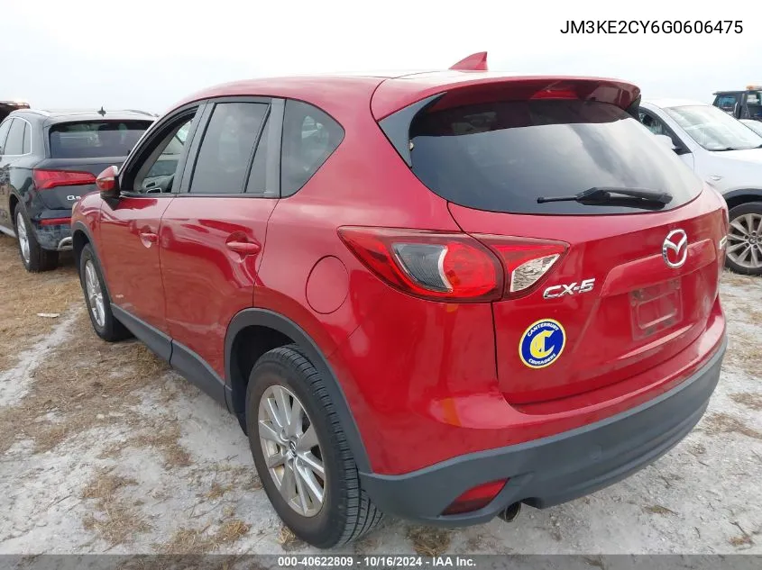 2016 Mazda Cx-5 Touring VIN: JM3KE2CY6G0606475 Lot: 40622809