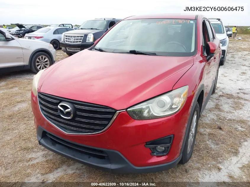 2016 Mazda Cx-5 Touring VIN: JM3KE2CY6G0606475 Lot: 40622809