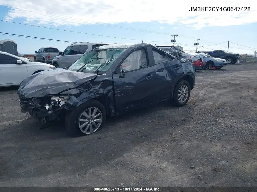 2016 Mazda Cx-5 Touring VIN: JM3KE2CY4G0647428 Lot: 40625713