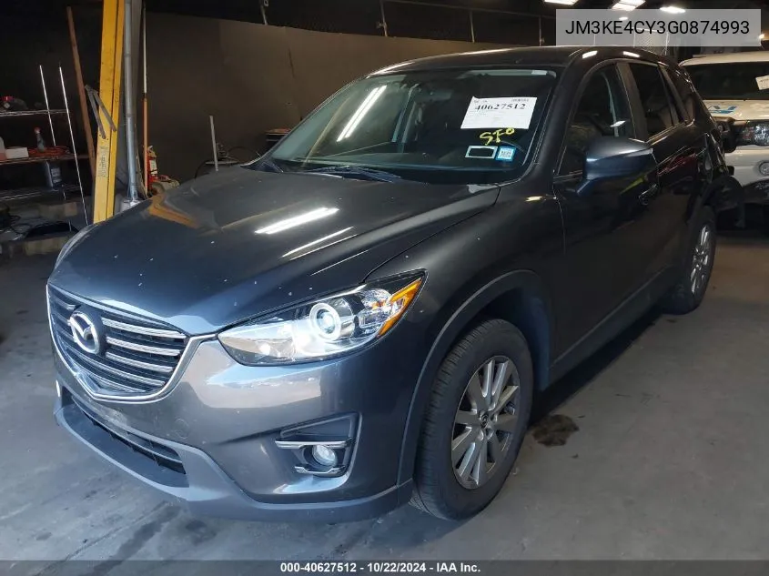 2016 Mazda Cx-5 Touring VIN: JM3KE4CY3G0874993 Lot: 40627512