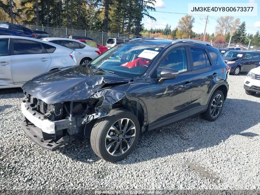 2016 Mazda Cx-5 Grand Touring VIN: JM3KE4DY8G0673377 Lot: 40629765