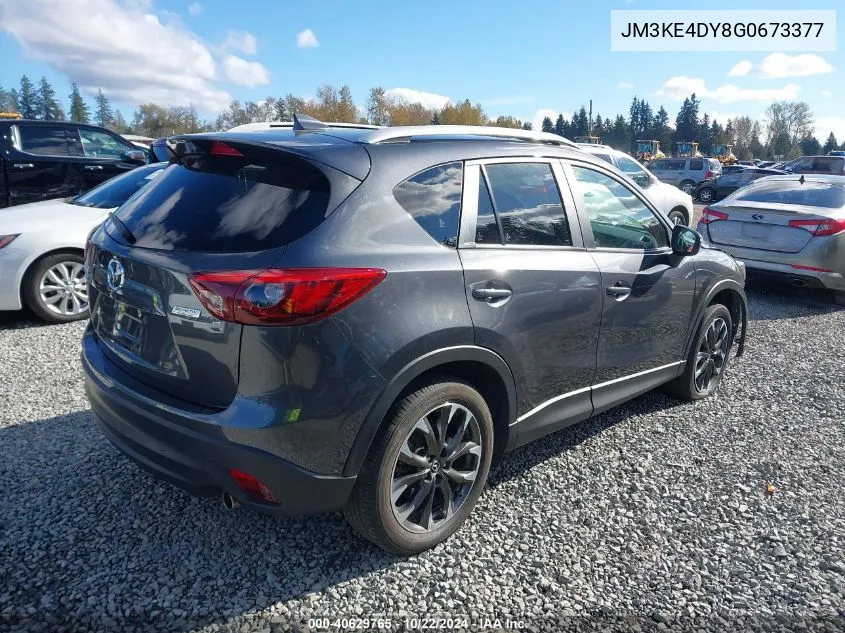 2016 Mazda Cx-5 Grand Touring VIN: JM3KE4DY8G0673377 Lot: 40629765