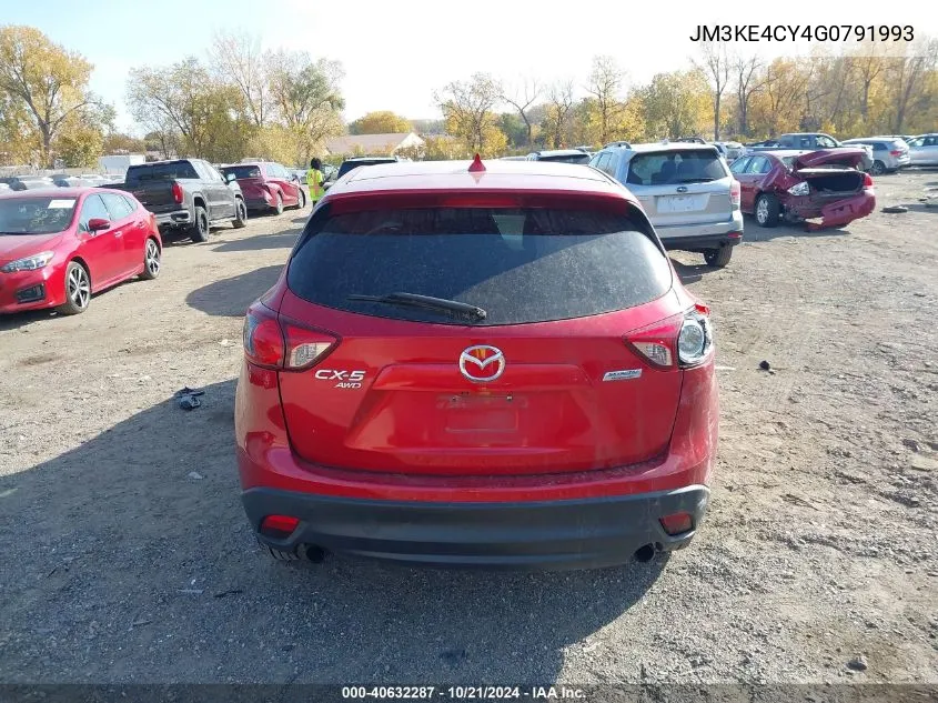 2016 Mazda Cx-5 Touring VIN: JM3KE4CY4G0791993 Lot: 40632287