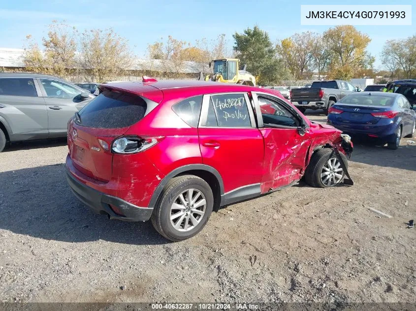 2016 Mazda Cx-5 Touring VIN: JM3KE4CY4G0791993 Lot: 40632287