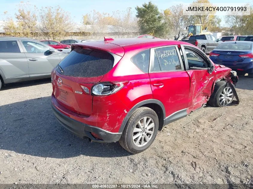 2016 Mazda Cx-5 Touring VIN: JM3KE4CY4G0791993 Lot: 40632287