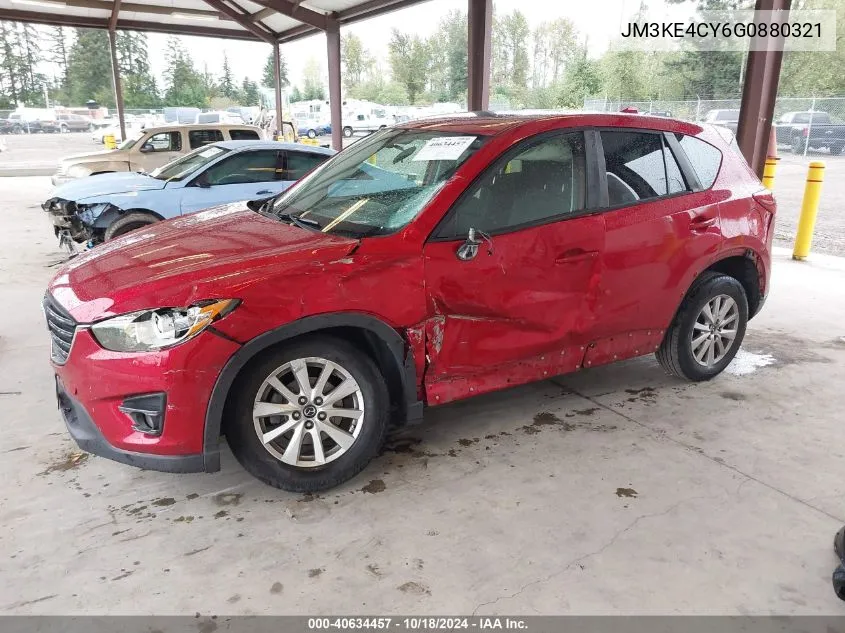 2016 Mazda Cx-5 Touring VIN: JM3KE4CY6G0880321 Lot: 40634457