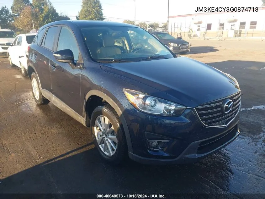 2016 Mazda Cx-5 Touring VIN: JM3KE4CY3G0874718 Lot: 40640573