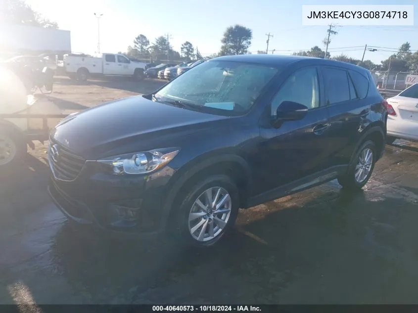 2016 Mazda Cx-5 Touring VIN: JM3KE4CY3G0874718 Lot: 40640573