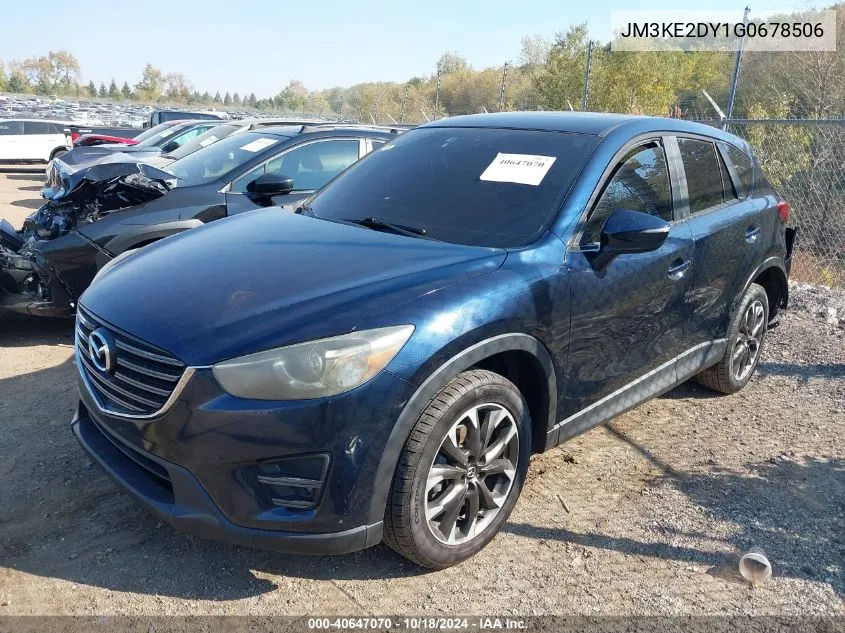 2016 Mazda Cx-5 Grand Touring VIN: JM3KE2DY1G0678506 Lot: 40647070