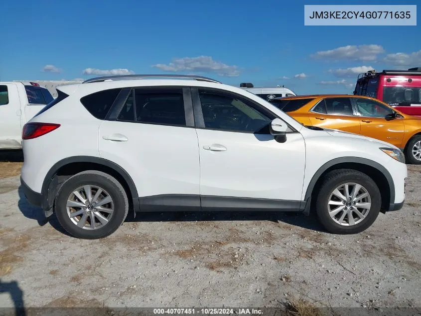 2016 Mazda Cx-5 Touring VIN: JM3KE2CY4G0771635 Lot: 40707451