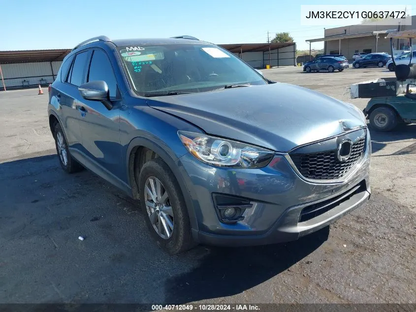 2016 Mazda Cx-5 Touring VIN: JM3KE2CY1G0637472 Lot: 40712049