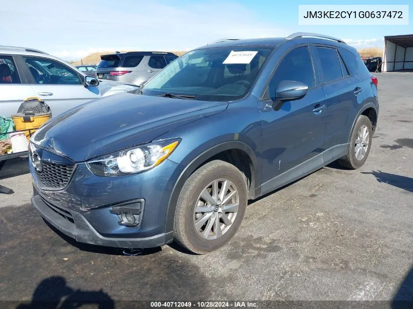 2016 Mazda Cx-5 Touring VIN: JM3KE2CY1G0637472 Lot: 40712049