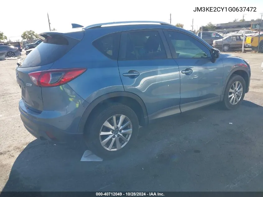 2016 Mazda Cx-5 Touring VIN: JM3KE2CY1G0637472 Lot: 40712049