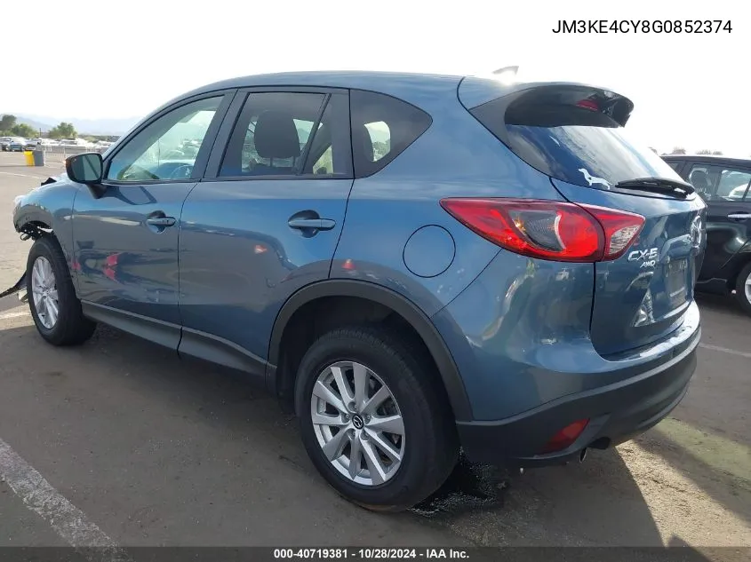 2016 Mazda Cx-5 Touring VIN: JM3KE4CY8G0852374 Lot: 40719381