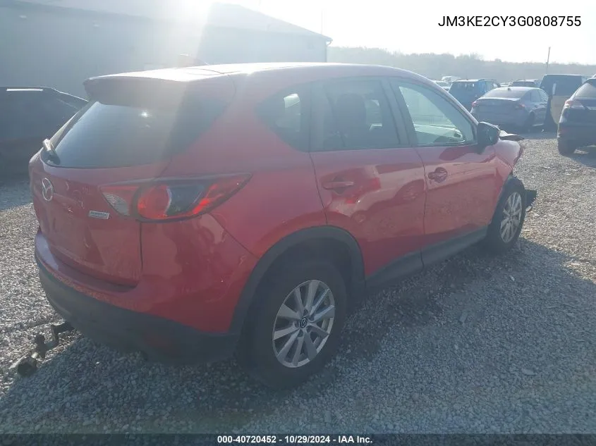 2016 Mazda Cx-5 Touring VIN: JM3KE2CY3G0808755 Lot: 40720452