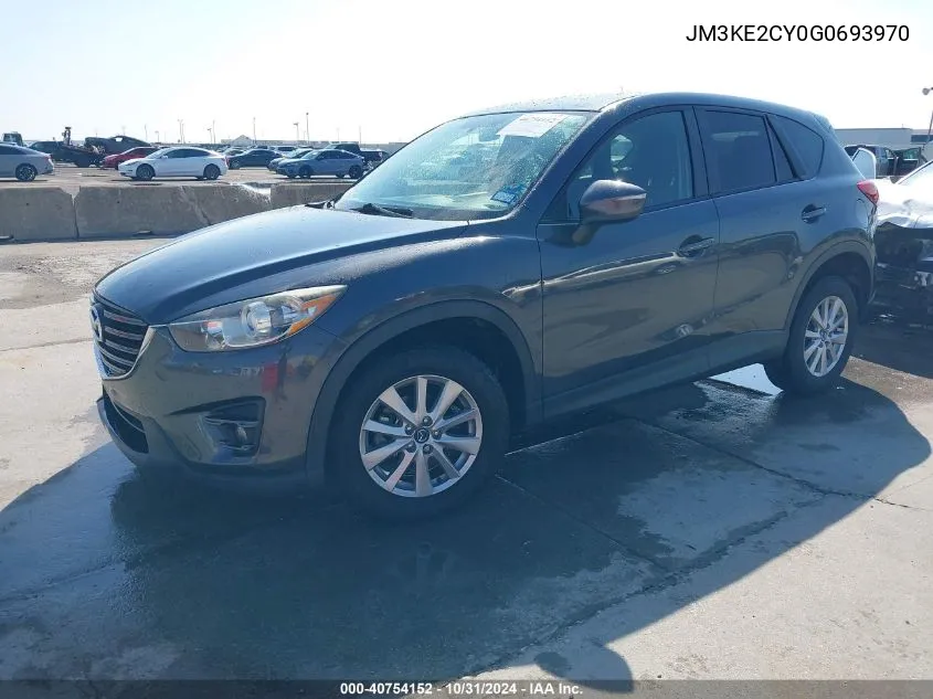 2016 Mazda Cx-5 Touring VIN: JM3KE2CY0G0693970 Lot: 40754152