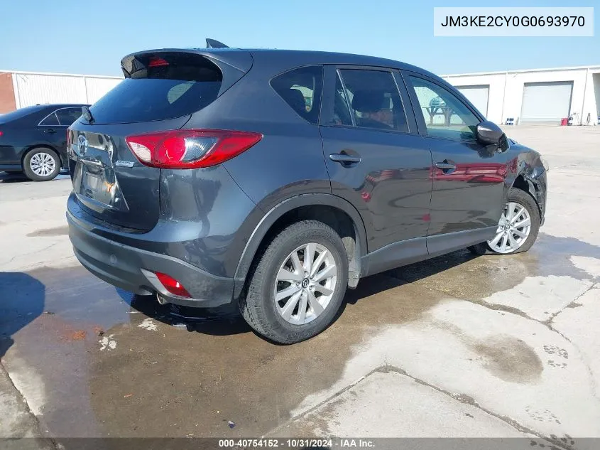 2016 Mazda Cx-5 Touring VIN: JM3KE2CY0G0693970 Lot: 40754152