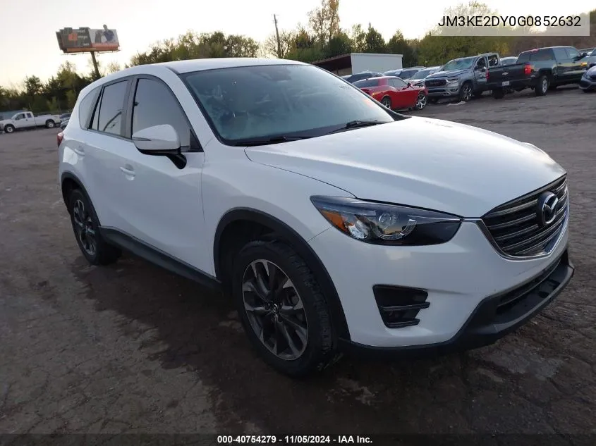 2016 Mazda Cx-5 Grand Touring VIN: JM3KE2DY0G0852632 Lot: 40754279