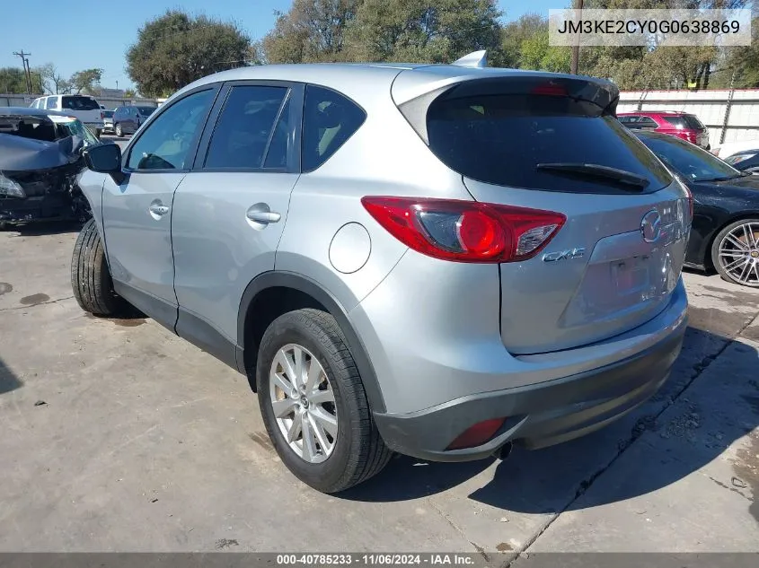 2016 Mazda Cx-5 Touring VIN: JM3KE2CY0G0638869 Lot: 40785233