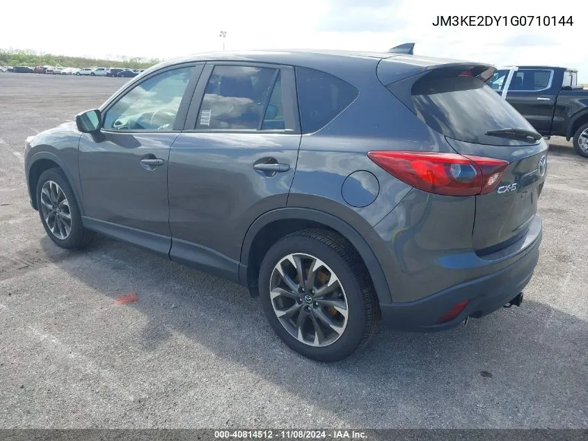 2016 Mazda Cx-5 Grand Touring VIN: JM3KE2DY1G0710144 Lot: 40814512