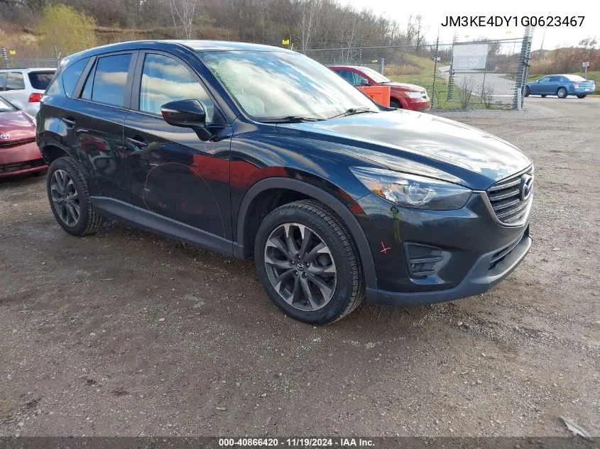 2016 Mazda Cx-5 Grand Touring VIN: JM3KE4DY1G0623467 Lot: 40866420