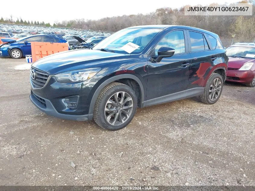 2016 Mazda Cx-5 Grand Touring VIN: JM3KE4DY1G0623467 Lot: 40866420