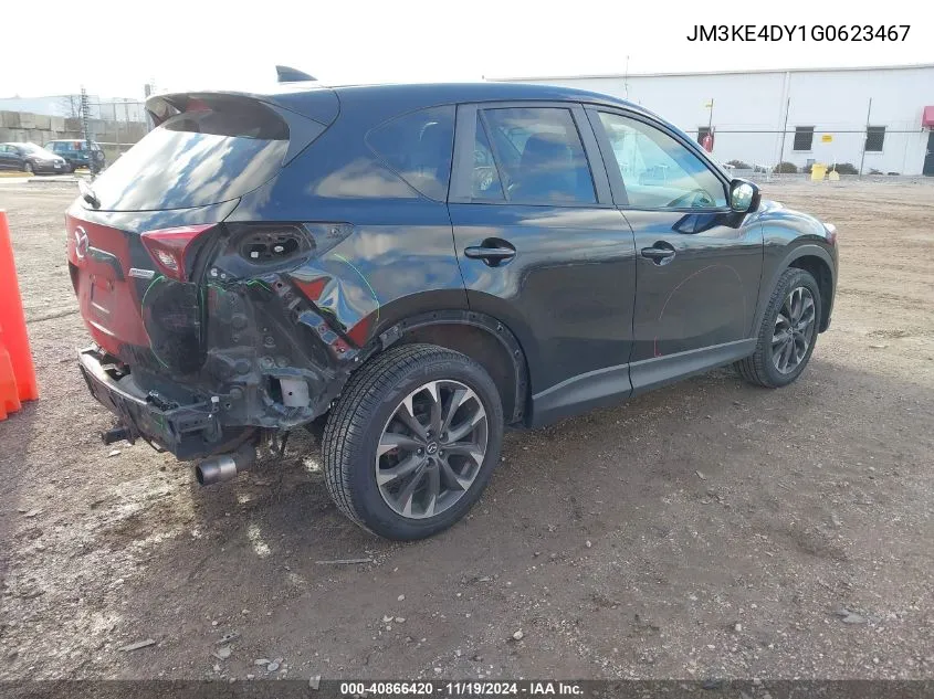 2016 Mazda Cx-5 Grand Touring VIN: JM3KE4DY1G0623467 Lot: 40866420