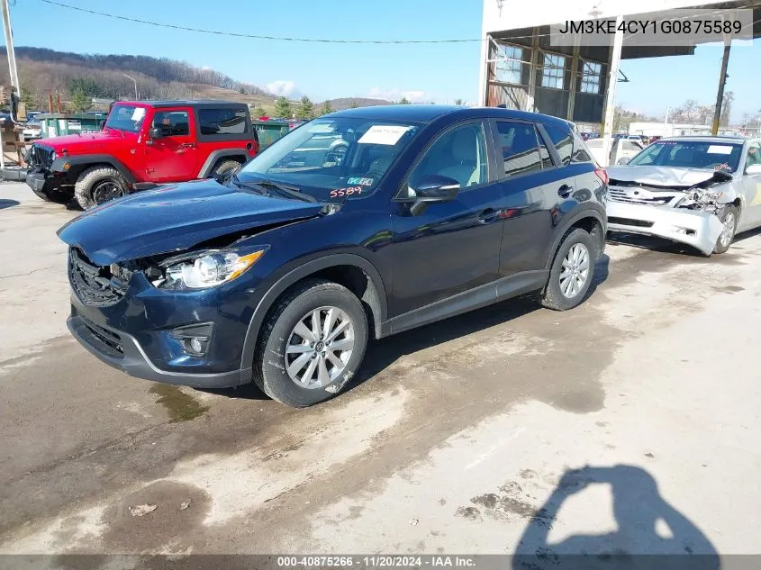 2016 Mazda Cx-5 Touring VIN: JM3KE4CY1G0875589 Lot: 40875266