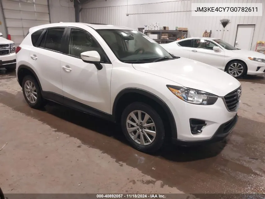 2016 Mazda Cx-5 Touring VIN: JM3KE4CY7G0782611 Lot: 40892057