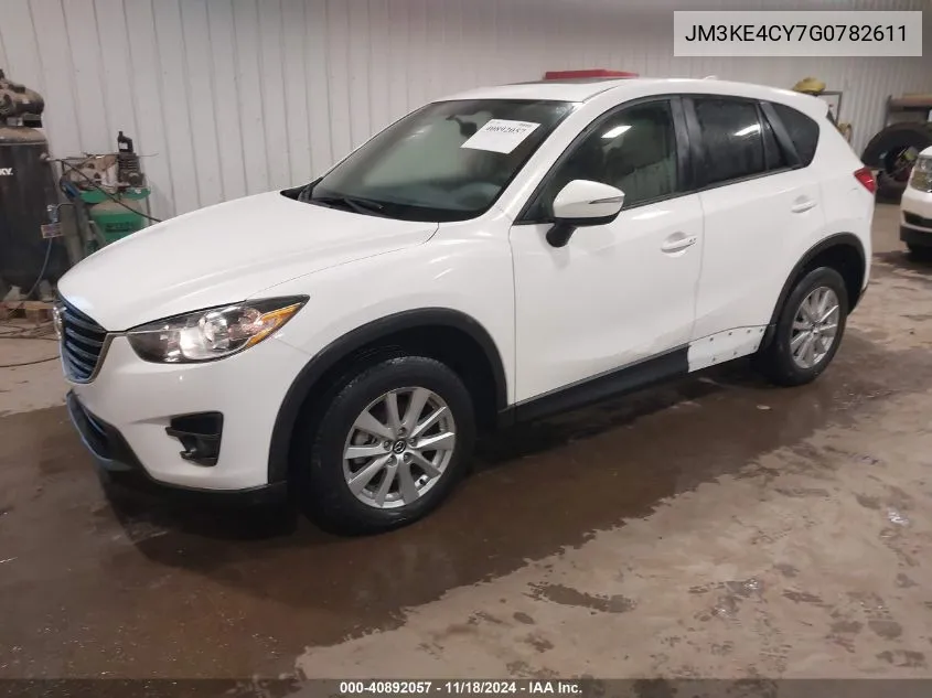 2016 Mazda Cx-5 Touring VIN: JM3KE4CY7G0782611 Lot: 40892057