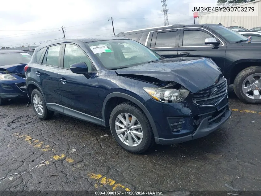 2016 Mazda Cx-5 Sport VIN: JM3KE4BY2G0703279 Lot: 40900157